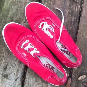 Red Vans